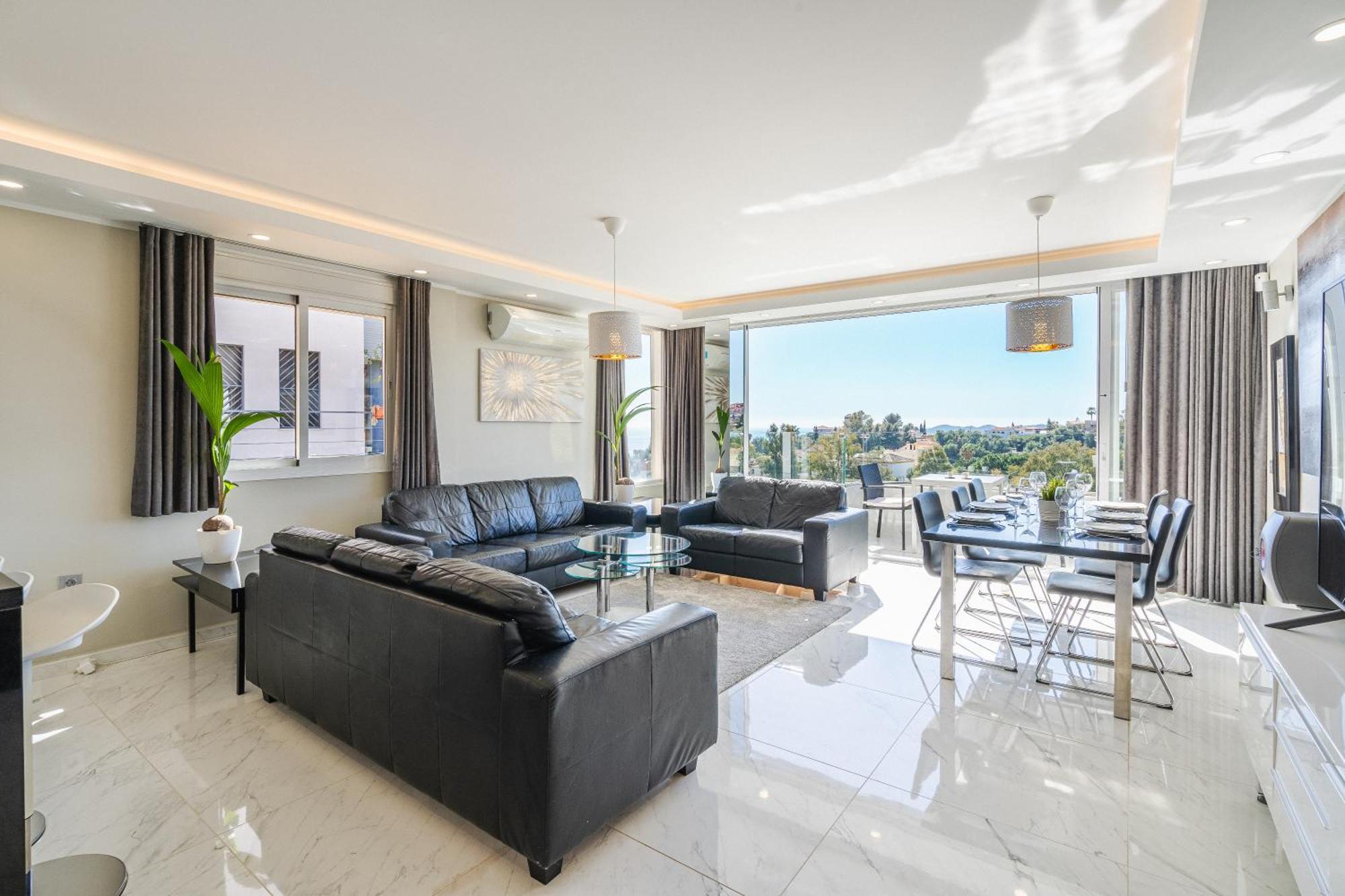 Private Luxurious Hillside Villa With Pool & Sea Views For 8 To 10 Ppl Fuengirola Exterior foto