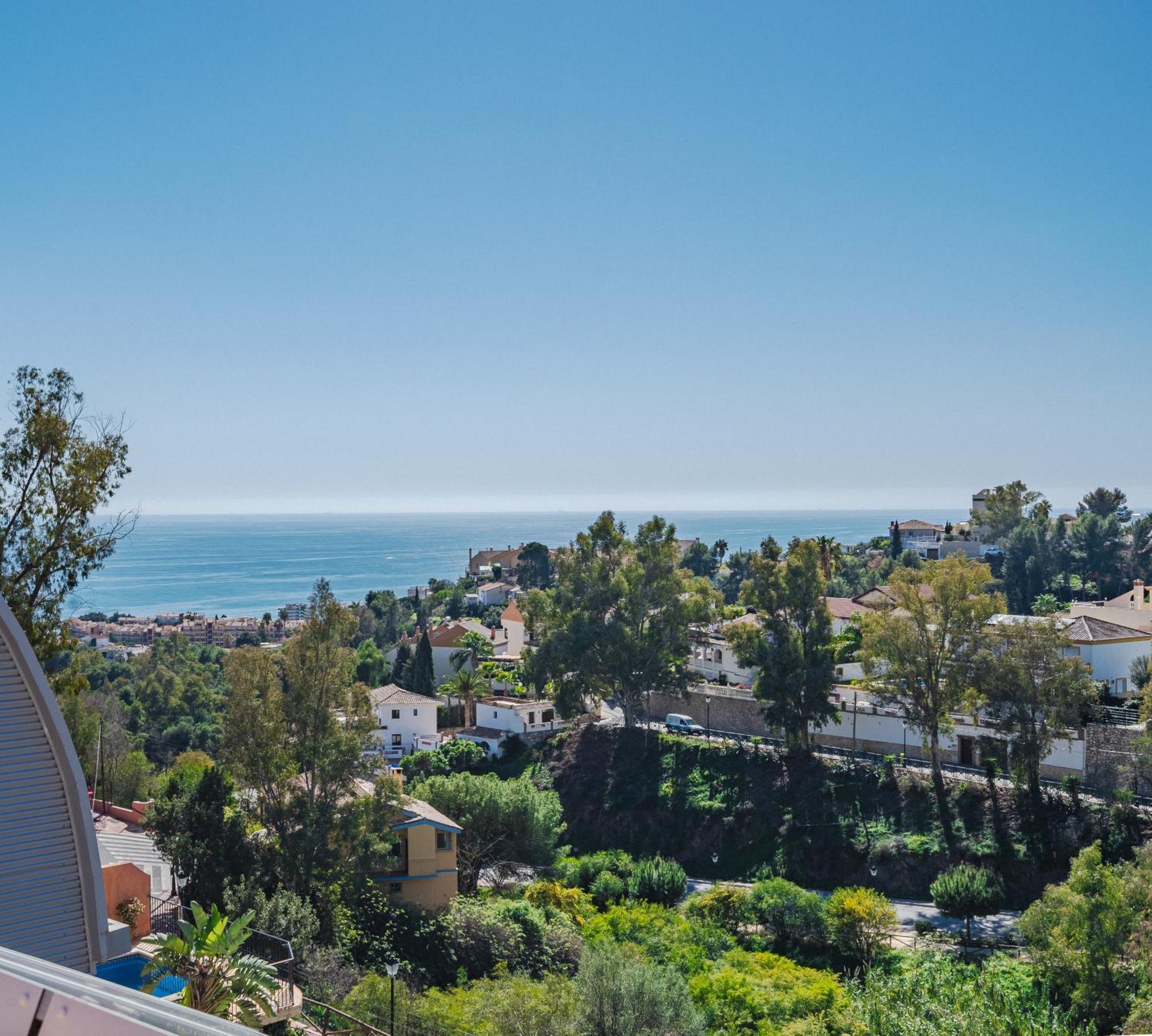 Private Luxurious Hillside Villa With Pool & Sea Views For 8 To 10 Ppl Fuengirola Exterior foto